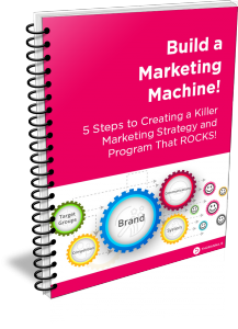 Build a marketing machine 5 steps 3d cover