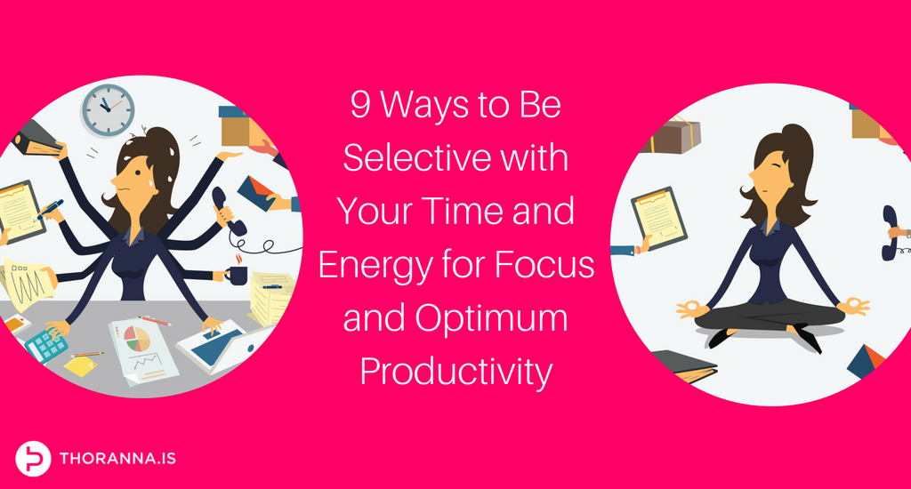 focus and optimum productivity