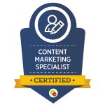 Certified Content Marketing Specialist