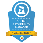 Certified Social & Community Manager - DigitalMarketer